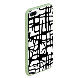 Чехол для iPhone 7Plus/8 Plus матовый Черно-Белый мотив Cantabrigiensia, подходящий для раскрашивания вручную - фото 2