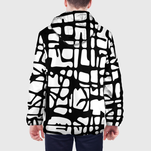Мужская куртка 3D Черно-Белый мотив Cantabrigiensia, подходящий для раскрашивания вручную - фото 5