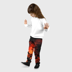 Детские брюки 3D Красная луна на Хэллоуин - фото 2