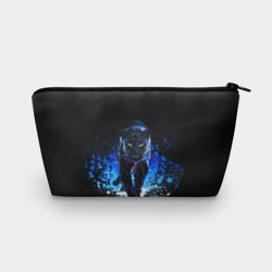 Косметичка 3D Черная пантера пятна краски