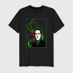 Мужская футболка хлопок Slim Лавкрафт Lovecraft