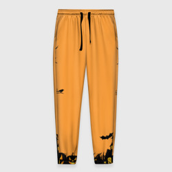 Мужские брюки 3D Orange Halloween