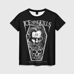 Женская футболка 3D Ice Nine Kills, I can't stop seeing red