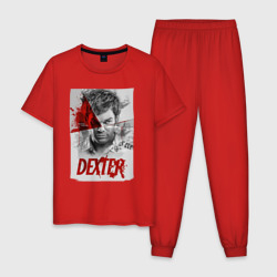 Мужская пижама хлопок Декстер Dexter постер