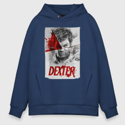 Мужское худи Oversize хлопок Декстер Dexter постер