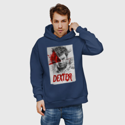 Мужское худи Oversize хлопок Декстер Dexter постер - фото 2