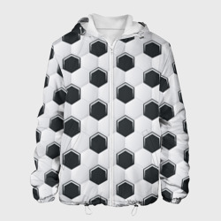 Мужская куртка 3D Текстура футбольного мяча