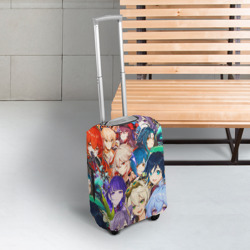 Чехол для чемодана 3D Genshin Impact - персонажи - фото 2