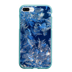 Чехол для iPhone 7Plus/8 Plus матовый Снежинки макро snowflakes macro