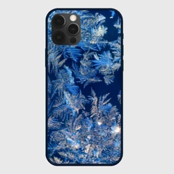 Чехол для iPhone 12 Pro Снежинки макро snowflakes macro