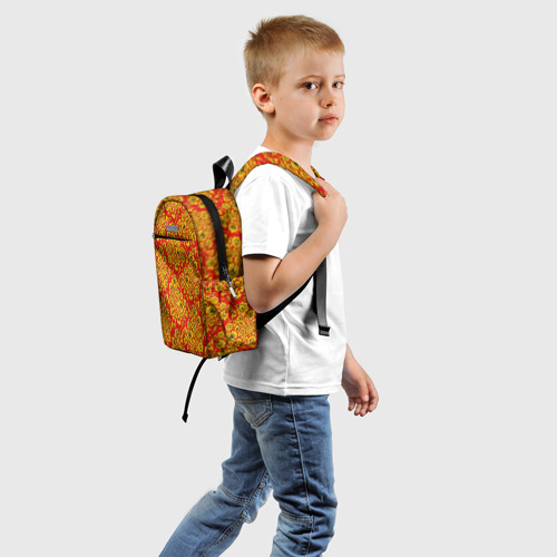 Детский рюкзак 3D Хохломские узоры - фото 2