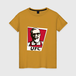 Женская футболка хлопок McGregor kfc