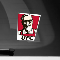 Наклейка на автомобиль McGregor kfc