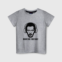 Детская футболка хлопок Dr. House music