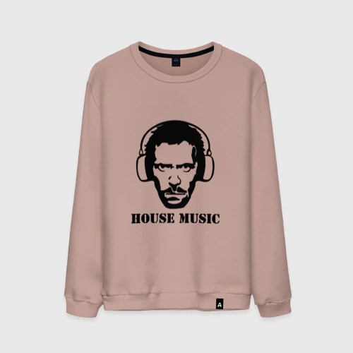 Мужской свитшот хлопок Dr. House music