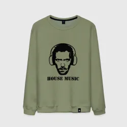 Мужской свитшот хлопок Dr. House music