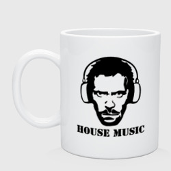 Кружка керамическая Dr. House music