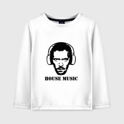 Детский лонгслив хлопок Dr. House music