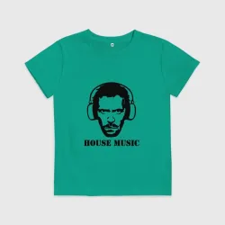 Детская футболка хлопок Dr. House music