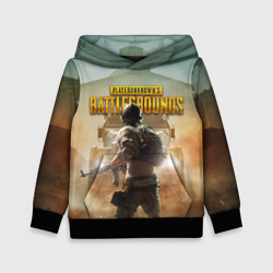 Детская толстовка 3D PUBG солдат в шлеме ПАБГ