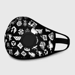 Маска из неопрена Destiny 2 pattern game logo Дестини 2 паттерн символы игры