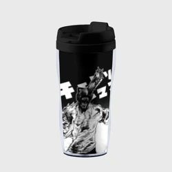 Термокружка-непроливайка Человек-бензопила в бешенстве