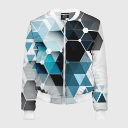 Женский бомбер 3D Абстракция Flo