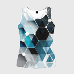 Женская майка 3D Абстракция Flo