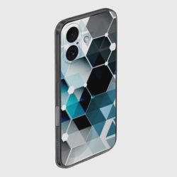 Чехол для iPhone 16 силиконовый с защитой камеры Абстракция Flo - фото 2