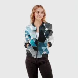 Женский бомбер 3D Абстракция Flo - фото 2