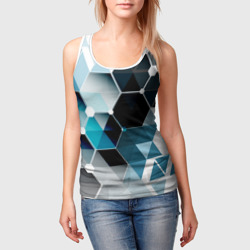 Женская майка 3D Абстракция Flo - фото 2