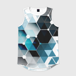 Мужская спортивная майка 3D Абстракция Flo