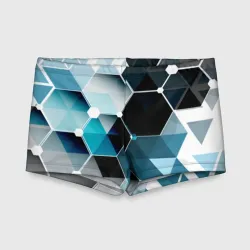 Детские купальные плавки 3D Абстракция Flo