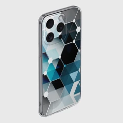 Чехол для iPhone 15 Pro Max силиконовый с защитой камеры Абстракция Flo - фото 2