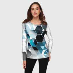 Женский лонгслив 3D Абстракция Flo - фото 2