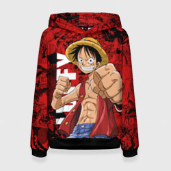 Женская толстовка 3D Манки Д. Луффи, One Piece