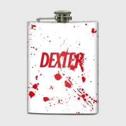 Фляга Dexter logo - брызги крови