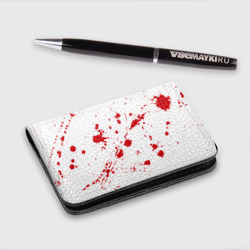Картхолдер с принтом Dexter logo - брызги крови