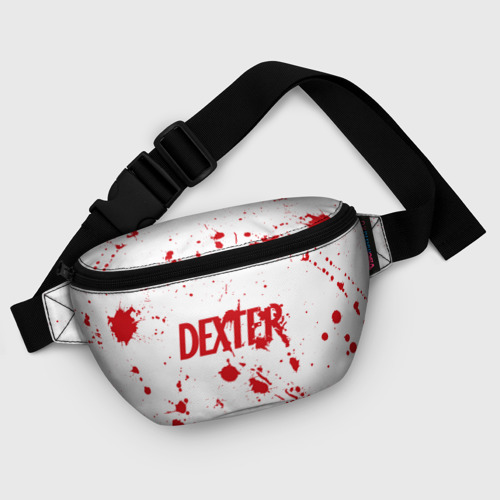 Поясная сумка 3D Dexter logo - брызги крови - фото 6