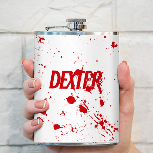 Фляга Dexter logo - брызги крови - фото 3