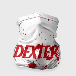 Бандана-труба 3D Dexter logo - брызги крови