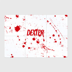 Магнитный плакат 3Х2 Dexter logo - брызги крови