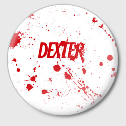 Значок Dexter logo - брызги крови