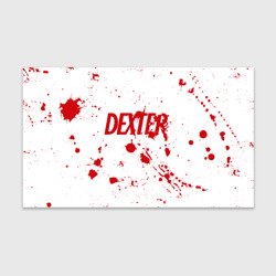 Бумага для упаковки 3D Dexter logo - брызги крови