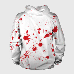 Мужская ветровка 3D Dexter logo - брызги крови