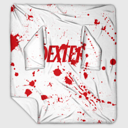 Плед с рукавами Dexter logo - брызги крови