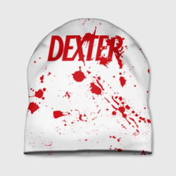 Шапка 3D Dexter logo - брызги крови