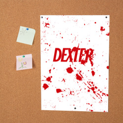 Постер Dexter logo - брызги крови - фото 2