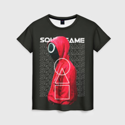 Женская футболка 3D Сыграй в Кальмара