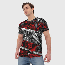 Мужская футболка 3D Оружейный барон - фото 2